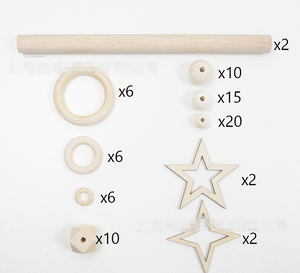 100% algodón <span class=keywords><strong>tapiz</strong></span> de mano tejido de algodón cordón macramé <span class=keywords><strong>diy</strong></span> set - Product Image 6