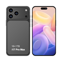 Nouveau téléphone original de haute qualité 17 Pro Gaming 7,3 pouces 5G Mobile Octa Core 108MP LTE/CDMA Double SIM