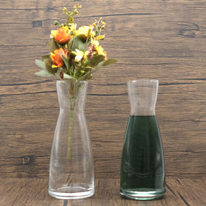 <span class=keywords><strong>Carafe</strong></span> à vin en cristal sans plomb de haute qualité 550ml soufflée à la main <span class=keywords><strong>Carafe</strong></span> à conception oblique pour cadeau de mariage élégant d'<span class=keywords><strong>a</strong></span>ération de vin rouge - Product Image 1