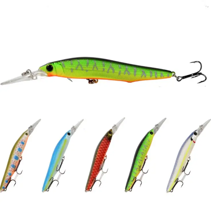 Minnow Fishing Lure 14cm 15g Professional Hard Crank Bait Artificial Fishing Wobblers Pike Bass Lures