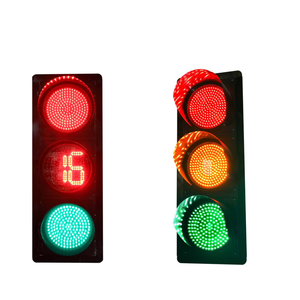 200mm <span class=keywords><strong>300mm</strong></span> カウントダウン機能付きフルスクリーン<span class=keywords><strong>LED</strong></span>スマート交通信号灯、アダプティブ制御システム搭載交通信号コントローラー - Product Image 2