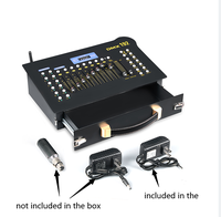 Console de mixage d'éclairage de scène mini DMX 192 sans fil avec tiroir pour la vente en gros