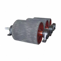 Rouleau électrique durable pour convoyeur à bande / Poulie de tambour de convoyeur à bande / Rouleau d'entraînement de convoyeur Dimensions personnalisables Garantie 1 an