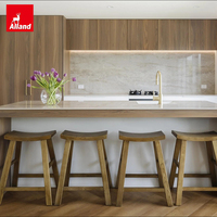 Lemari Kabinet Allandcabinet dengan Dimensi Kustom, Ide Desain Kecil, Lemari Sudut Tersembunyi, Set Kabinet Dapur Kecil untuk Apartemen Studio