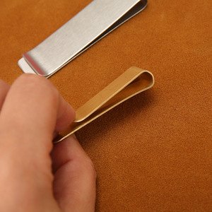 Clip de Metal en blanco de acero inoxidable con logotipo grabado personalizado, billetera delgada para hombre, Clip de dinero, Clips de dinero de Metal en blanco dorado para efectivo - Product Image 4