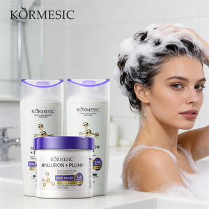 KORMESIC Private Label Hyaluronic Acid 24H Moisturizing Hair Care Wash Set Gel Repair Soothing Keratin Nourishing Anti-Dandruff - Product Image 1