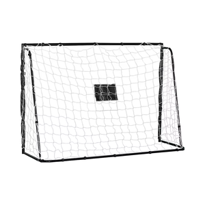 But <span class=keywords><strong>de</strong></span> football en métal <span class=keywords><strong>avec</strong></span> <span class=keywords><strong>filet</strong></span> en PE, piquets, <span class=keywords><strong>cage</strong></span> <span class=keywords><strong>de</strong></span> football, équipement <span class=keywords><strong>d</strong></span>'entraînement inclus - Product Image 1