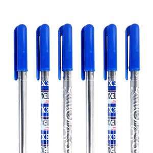 Nouveau modèle – Stylo gel à impression intégrale pour supermarché, pointe 0,7 mm, écriture fluide, stylo bille hexagonal en plastique - Product Image 2