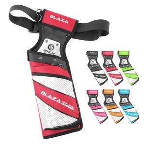 बिकस्टर ब्लाज़ा रिवर्स होल्ड एरो तरकश कमर बैक तरकश बैग धारक तीरंदाजी शिकार शूटिंग के लिए दायां हाथ - Product Image 1