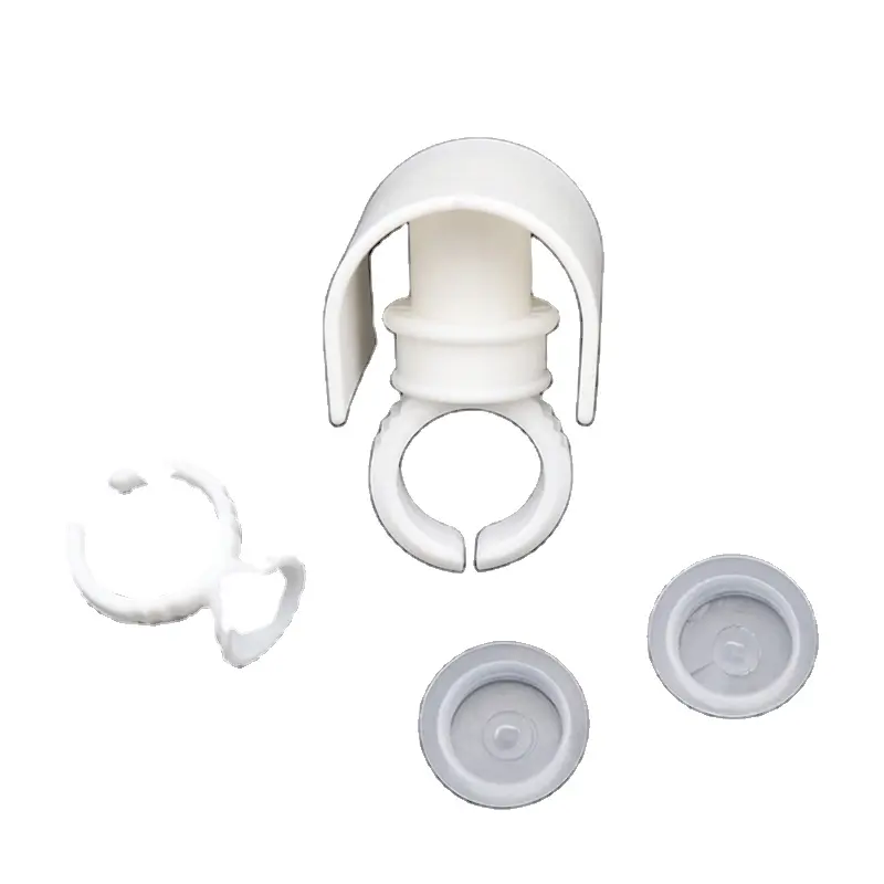 Professional Eyelashes Glue U-shape Ring Adhesive New Eyelash Extension Pallet Rings Wholesale Holder Set Makeup Kit Tool