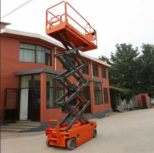 Altura de elevación, 4m, 6m, 8m, 10m, 14m, mesa elevadora hidráulica, elevador de tijera, elevador de elevación móvil, envío gratis - Product Image 3