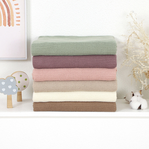 Mimixiong, recién llegados, mantas para bebés, OEKO Tex, funda de cama de punto para recién nacidos, mantas de algodón orgánico personalizadas, cubierta para Bebe - Product Image 4