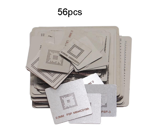 Plantilla de juego de 56 piezas.