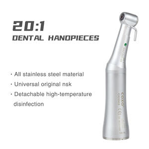 หัวกรอฟันสำหรับปลูกถ่ายทางทันตกรรม Coxo รุ่น CX235C6 อัตราทด 20:1 ผลิตจากไทเทเนียมอัลลอยด์สีเงิน ได้รับการรับรองมาตรฐาน CE - Product Image 5