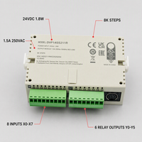 Nuevo Controlador Lógico Programable (PLC) Delta DVP14SS211R Original, 8 Entradas, 6 Salidas, Relé 24VDC, Serie SS2, DVP14SS211T