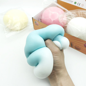 New Colorful Giant Fluid Sphere Super Soft Slow Rebound Stretch and Squeeze Stress Relief <b>Squishy</b> Toy for Kids Boys and Girls - Product Image 1