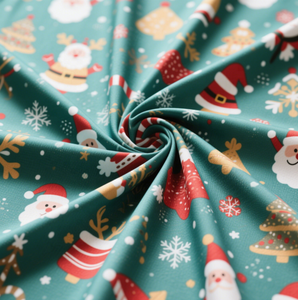 Chất lượng cao giáng sinh chất liệu của vải sắc tố hoặc phân tán in sợi nhỏ 100% polyester bedsheet tấm ga trải giường vải của cuộn - Product Image 4