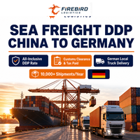 Günstige Seefracht-Agentur DDP DDU FCL LCL Logistikdienstleistungen Vollcontainer-Ladung 40ft Versand nach Frankreich Deutschland