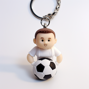 Bricolage créatif en plastique mini bouteille de crème glacée porte-clés mode filles mignon tasse porte-clés dessin animé porte-clés - Product Image 4