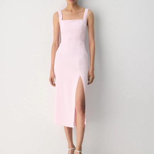 Light Pink Bodycon Dress - 2025 Elegant Midi Style