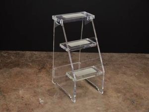 Tabouret moderne en acrylique à <span class=keywords><strong>3</strong></span> <span class=keywords><strong>marches</strong></span> pour l'ameublement de la maison - Product Image 5
