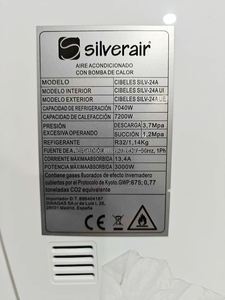 Aire Acondicionado Split de Pared con <span class=keywords><strong>Inverter</strong></span> Silverair de 24000 BTU, Frío y Calor, 220V 50Hz R32 con Control Inteligente por WiFi - Product Image 6