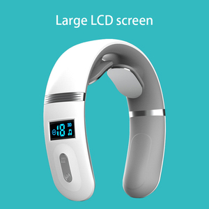 JMK Nuevo Diseño OEM ODM Inteligente Portátil Inalámbrico TENS Pulse Hot Compresa Masajeador de Cuello Inteligente con Aplicación de Control Remoto - Product Image 3