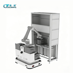 Robot Transportador con Correa AMR AGV con Navegación Láser SLAM para <span class=keywords><strong>Transporte</strong></span> Automatizado de Materiales <span class=keywords><strong>y</strong></span> Carga/Descarga - Product Image 6