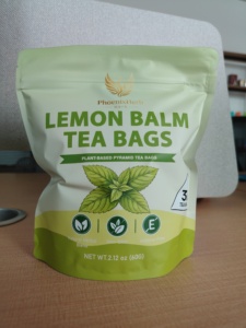 ชาเลมอนบาล์มพร้อมส่ง ปราศจากคาเฟอีน 30 ซองชาสมุนไพรรักษ์โลก ใบเลมอนบาล์มแท้ ปลอดจีเอ็มโอ - Product Image 2