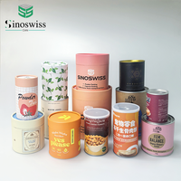 Boîte rigide en papier kraft avec logo personnalisé, matériaux recyclés, revêtement UV évanescent, gaufrage, lamination mate, pour café, thé, chips de pommes de terre, produits pour bébés