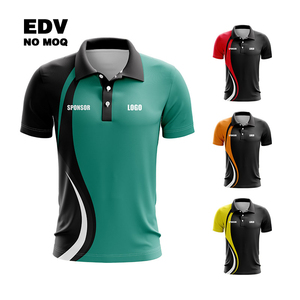 เสื้อโปโลพิมพ์ลายดิจิทัล ออกแบบเสื้อโปโลแขนสั้นผู้ชาย ขายส่งเสื้อโปโลคุณภาพสูง - Product Image 1