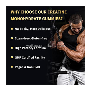 Private Label 5g <strong>Creatine</strong> Monohydrate Gummies 120ct Mixed Berry <strong>Flavor</strong> Workout Supplement Bulk <strong>Creatine</strong> Gummy for Athletes - Product Image 4