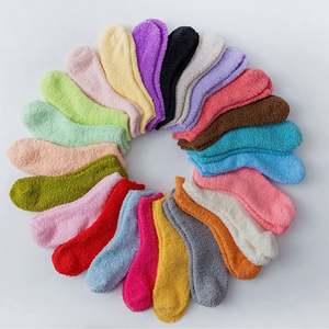 Calcetines de Invierno para Mujer, Gruesos, Bordados con Corazón, de Terciopelo Coral, Cómodos, para el Hogar, Suaves y Afelpados, al por Mayor, I-0215 - Product Image 4