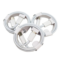 Câble de charge rapide USB Type-C vers C en TPE blanc ultra-fin OD2.9mm 2m 3m PD60W 3A20V pour Macbook Iphone15 Huawei Xiaomi