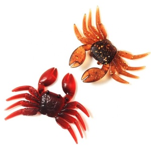 Leurre de pêche souple en caoutchouc et plastique de haute qualité pour <span class=keywords><strong>eau</strong></span> salée, leurre de pêche souple en forme de <span class=keywords><strong>crabe</strong></span> - Product Image 2