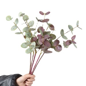 Feuilles d'eucalyptus artificielles Flower Delight, verdure artificielle pour décoration de bureau, intérieur, mariage, arrangement de plantes en plastique - Product Image 5