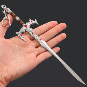 Juego <span class=keywords><strong>Baldur</strong></span>'<span class=keywords><strong>s</strong></span> <span class=keywords><strong>Gate</strong></span> Gisyangki espada gigante 22cm 43G aleación resistente al acero inoxidable artesanías juguetes baratos - Product Image 6
