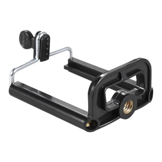 Universal Mobile Phone Mount Cell Phone Holder for Monopod Selfie Stick Tripod