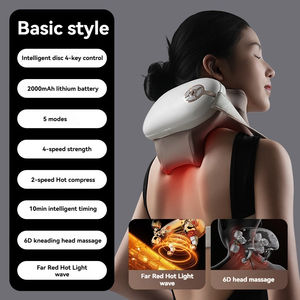 Masajeador Corporal Inalámbrico de Alta Calidad 2025, Alimentado por USB, para Cuello, Masaje de Tejido Profundo, Relajante, con Control de Tiempo, Marca OEM - Product Image 6