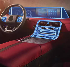 Film <span class=keywords><strong>de</strong></span> protection intérieur en TPU pré-découpé pour Nissan Patrol Armada 2025 LHD RHD, pour panneau <span class=keywords><strong>de</strong></span> navigation automobile, console centrale et couvercle - Product Image 1