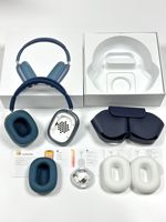 Casque supra-auriculaire AirMax Bluetooth avec écouteurs magnétiques en maille, compatibles cuir, musique sans fil pop-up