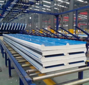 <span class=keywords><strong>Panel</strong></span> Sándwich de Poliuretano Aislado, Láminas de Techo Aisladas de PUF, Precio - Product Image 1