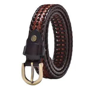 2023 Fashion Handwoven waistband for women&man leather belts