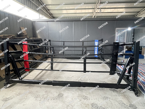 Ring de Boxeo Plegable ANGTIAN, Fácil de Instalar, Ring de Boxeo Plegable de 5x5M, Rings de Boxeo Portátiles en Venta - Product Image 3
