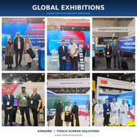Pantalla LCD de 43, 55 y 65 pulgadas, pantalla táctil, quiosco independiente, pantallas de señalización Digital Subway para centros comerciales y tiendas minoristas