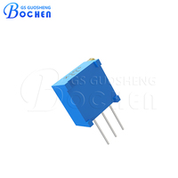 Potenciómetro de ajuste cermet 3299X 0.5W 102 103 203 502, resistencia variable 10~5M 10%