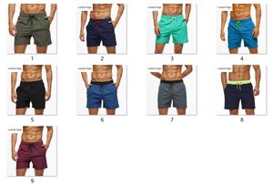 Traje de Baño de Secado Rápido de Alta Calidad para Hombre, Shorts de Surf de Poliéster y Elastano, Diseño Sólido, Tallas Grandes, Venta al Por Mayor - Product Image 3