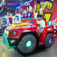 Manège pour enfants à monnayeur, machine de jeu d'arcade, thème Véhicule tout-terrain, pour aires de jeux et centres de jeux pour enfants