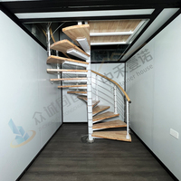En stock, expédition rapide, maison modulaire en conteneur à deux étages avec terrasse sur le toit et escalier intérieur