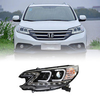 Nuevo Conjunto de Faros Delanteros para 2012-2014, Luces de Circulación Diurna LED Angel Eye, Faros Láser de Doble Proyector, 12V 45W